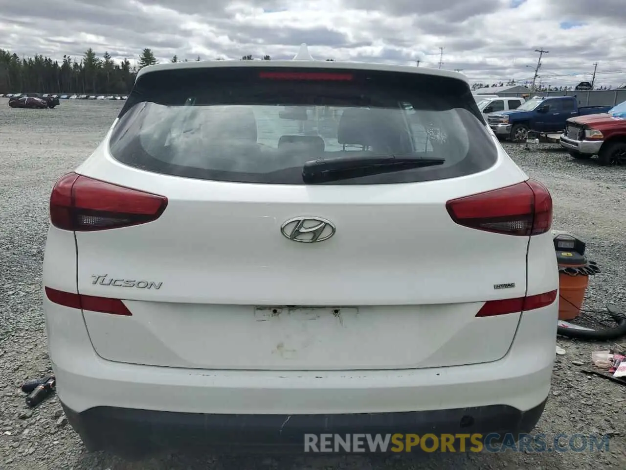 6 fotografías del automóvil dañado KM8J2CA47MU306477 HYUNDAI TUCSON 2021