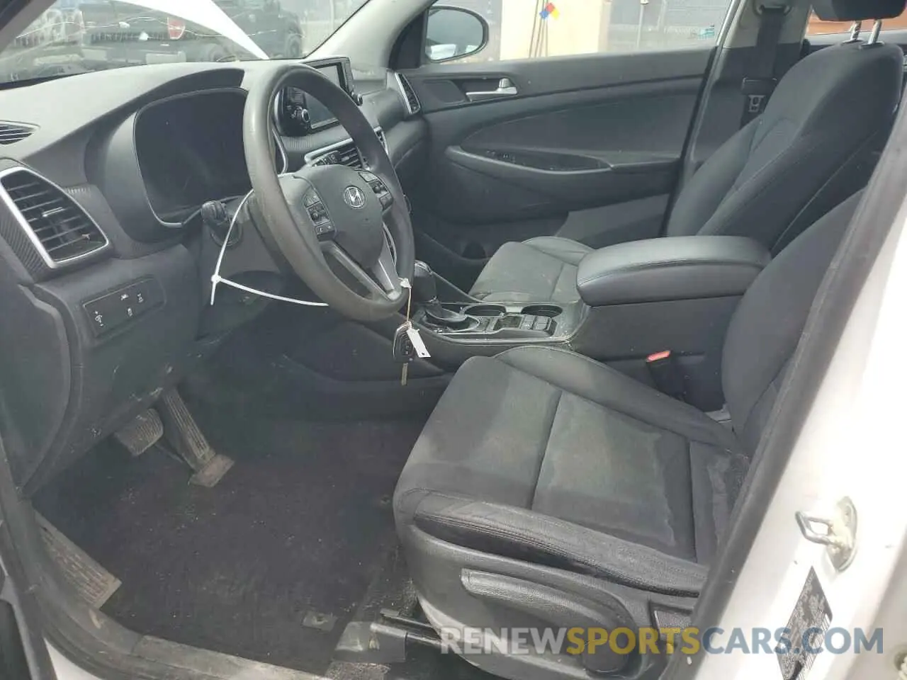 7 fotografías del automóvil dañado KM8J2CA47MU306477 HYUNDAI TUCSON 2021