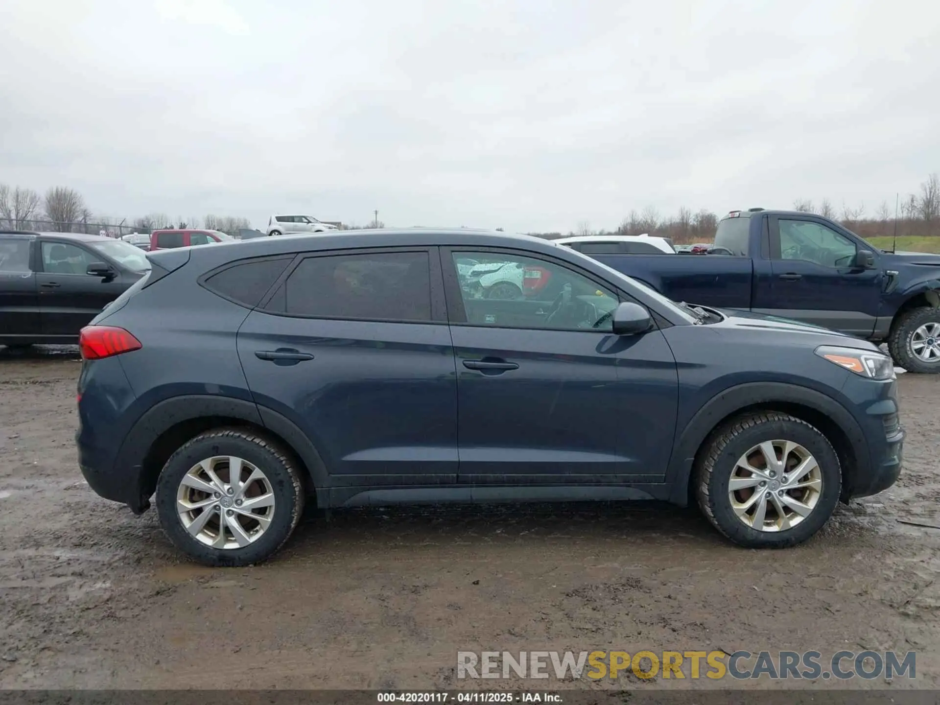 13 fotografías del automóvil dañado KM8J2CA47MU345831 HYUNDAI TUCSON 2021