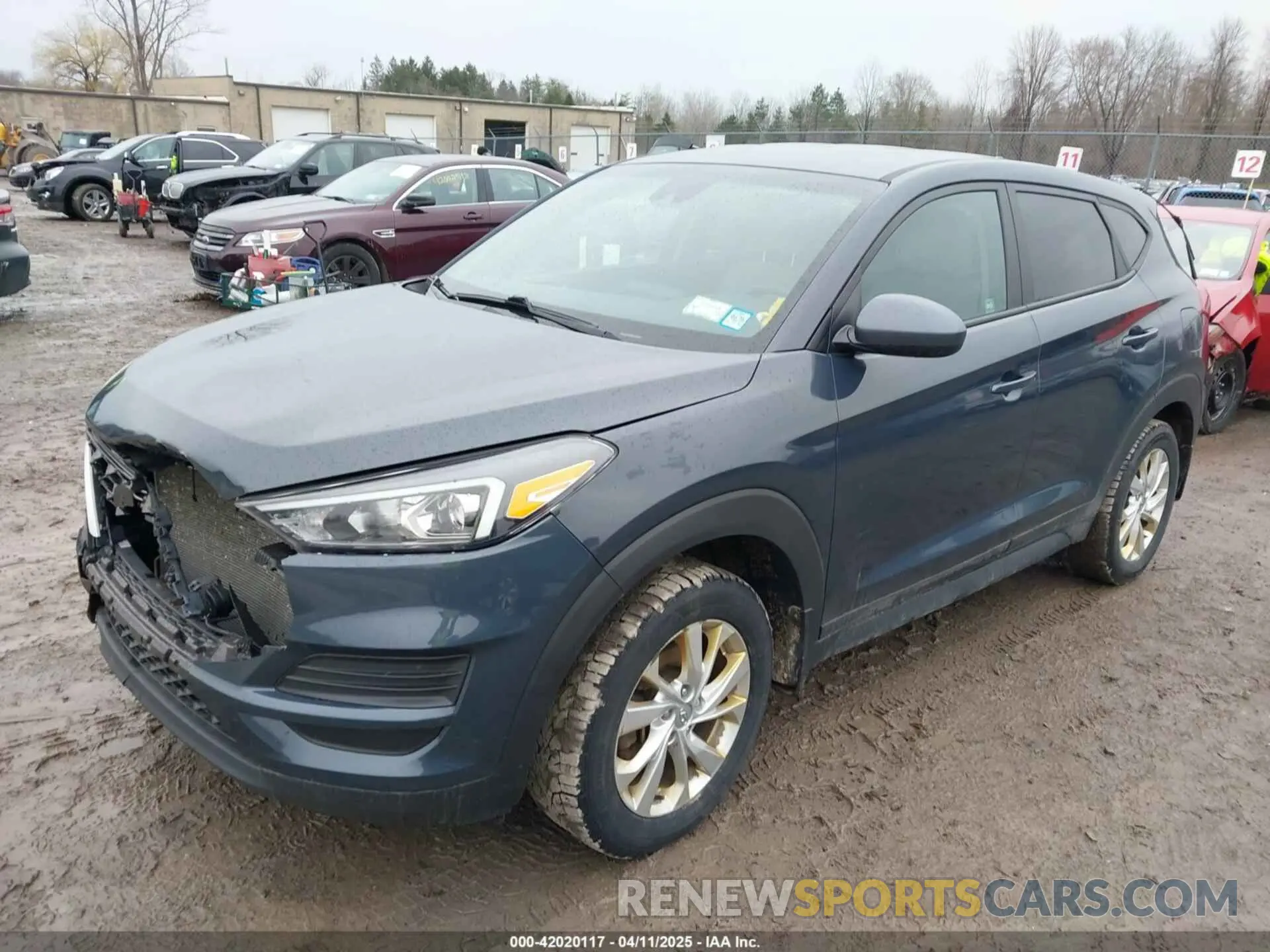 2 fotografías del automóvil dañado KM8J2CA47MU345831 HYUNDAI TUCSON 2021