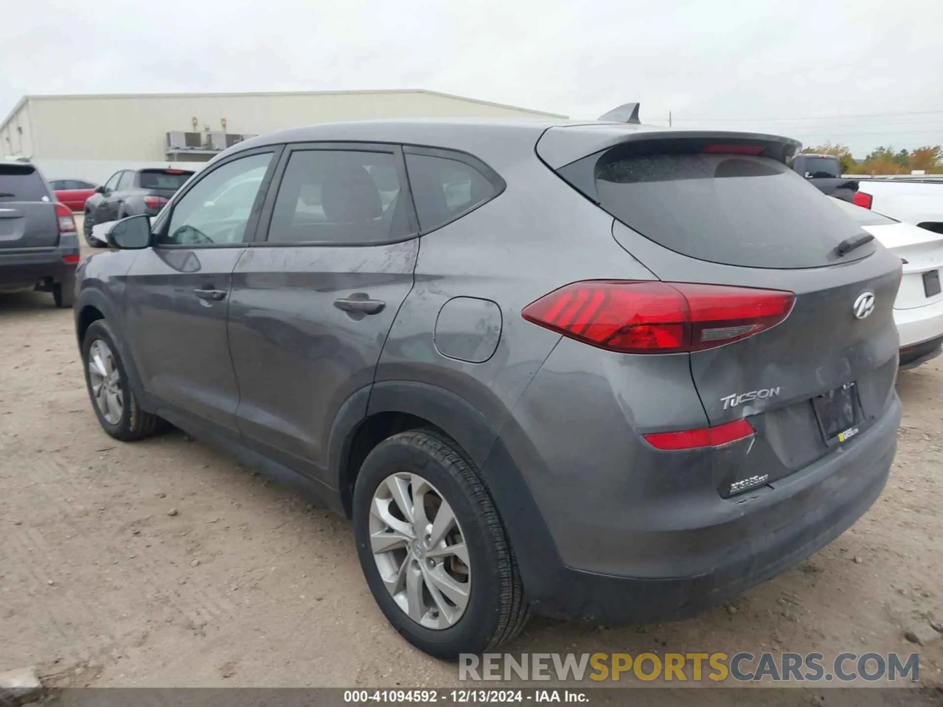 3 fotografías del automóvil dañado KM8J2CA47MU391000 HYUNDAI TUCSON 2021