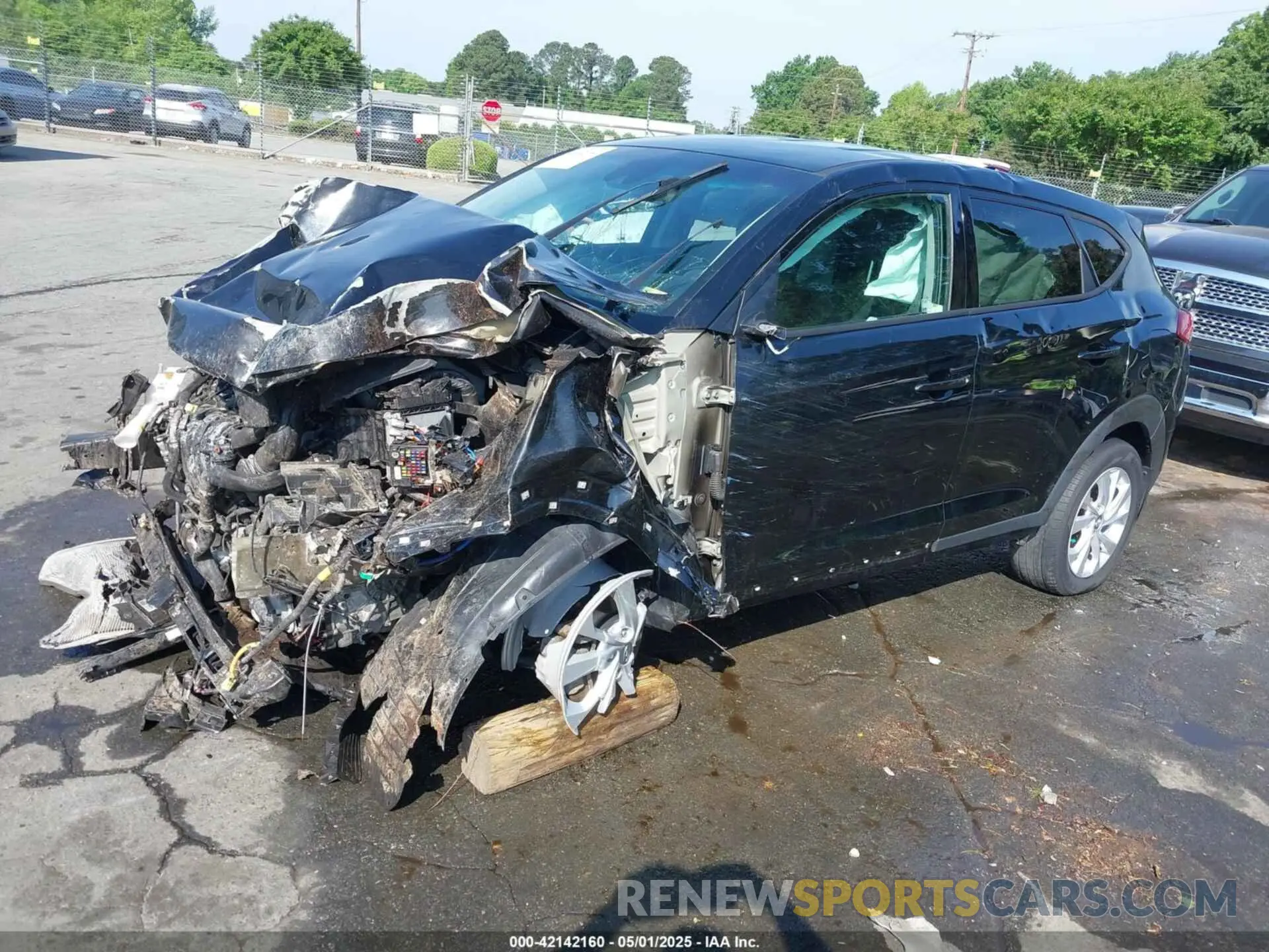 2 fotografías del automóvil dañado KM8J2CA49MU320249 HYUNDAI TUCSON 2021