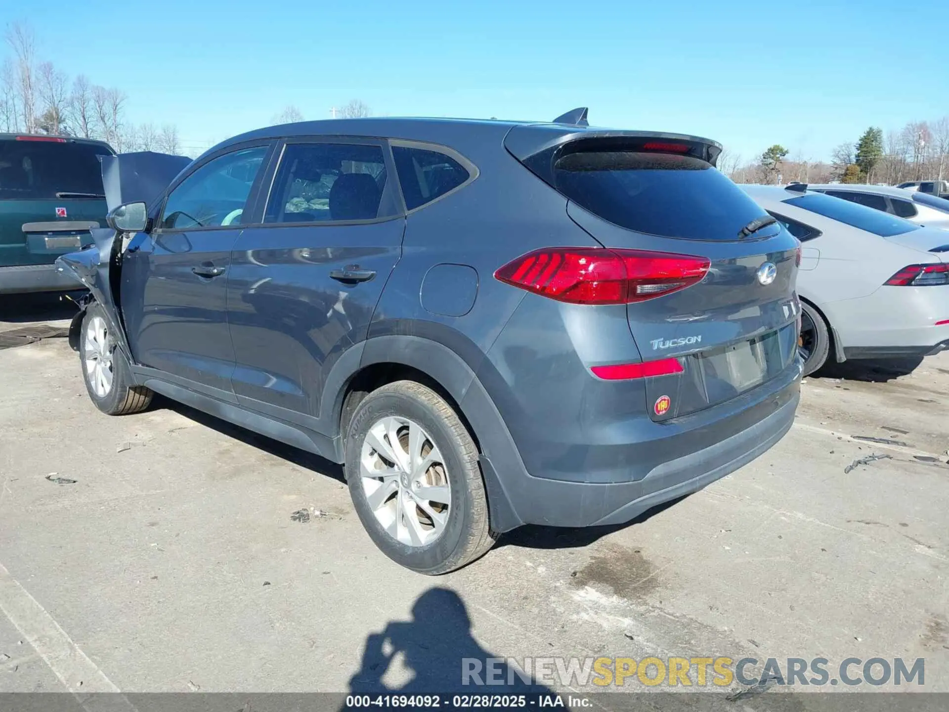 3 fotografías del automóvil dañado KM8J2CA49MU332899 HYUNDAI TUCSON 2021