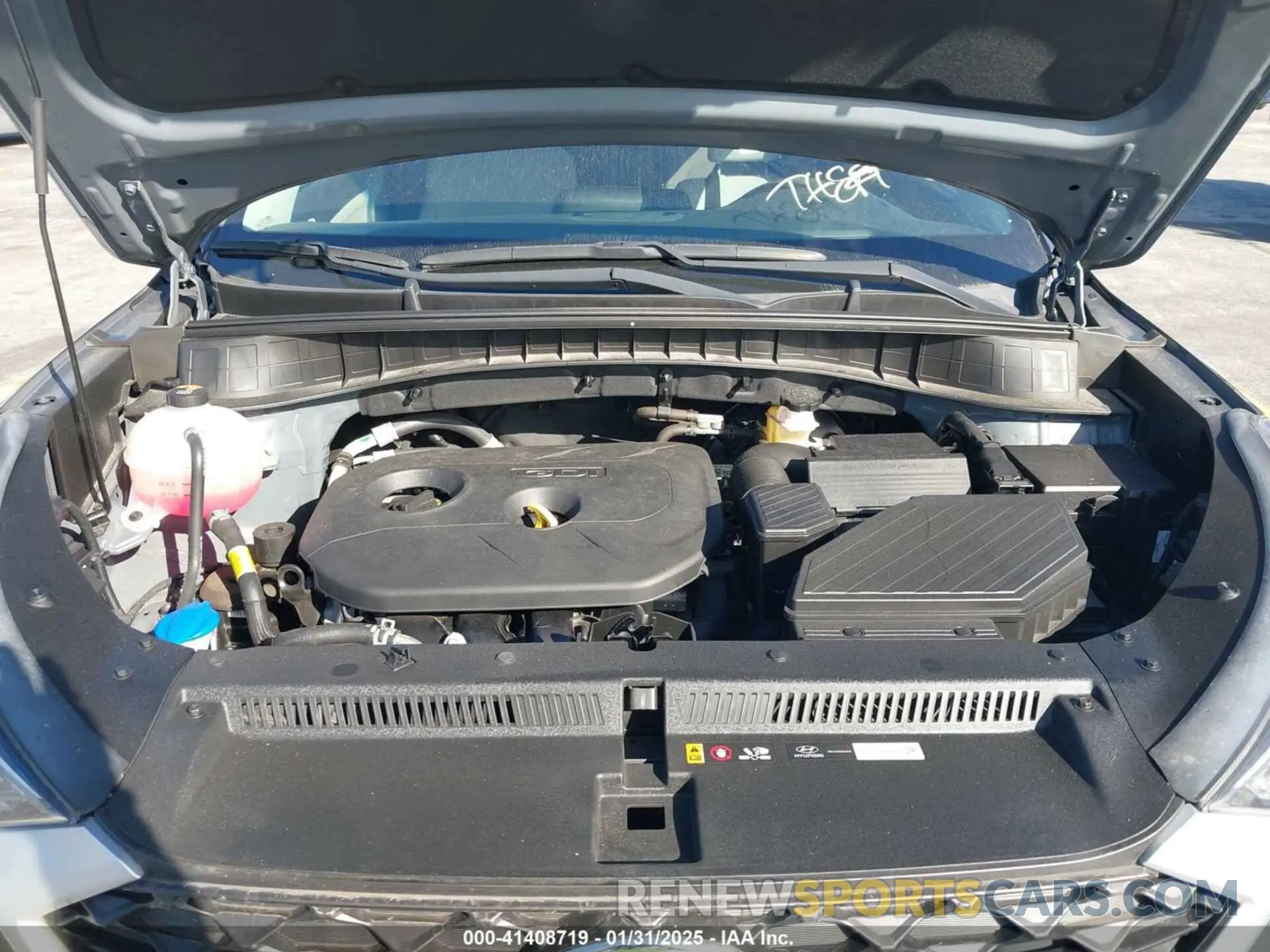 10 fotografías del automóvil dañado KM8J2CA49MU387658 HYUNDAI TUCSON 2021