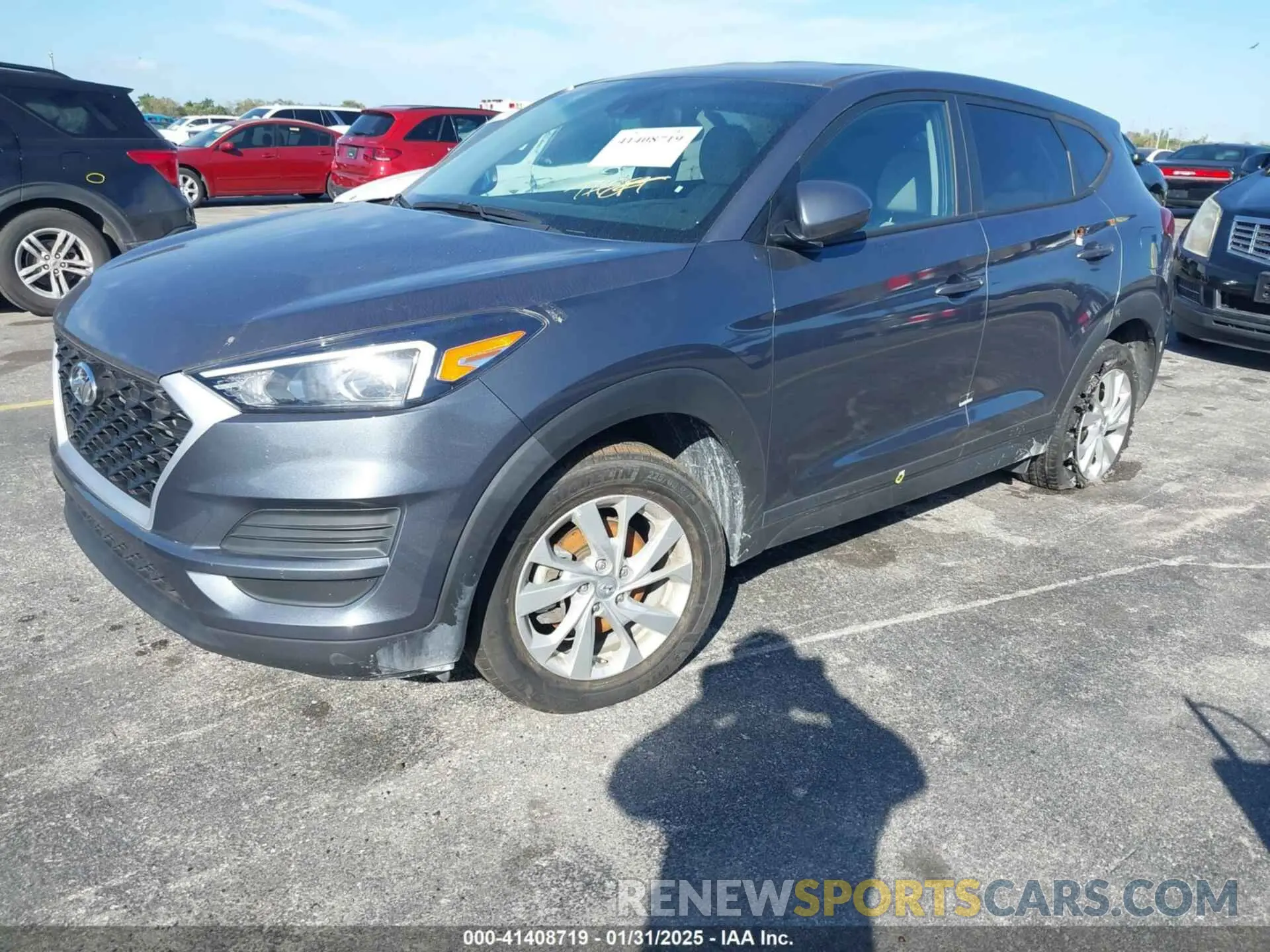 6 fotografías del automóvil dañado KM8J2CA49MU387658 HYUNDAI TUCSON 2021