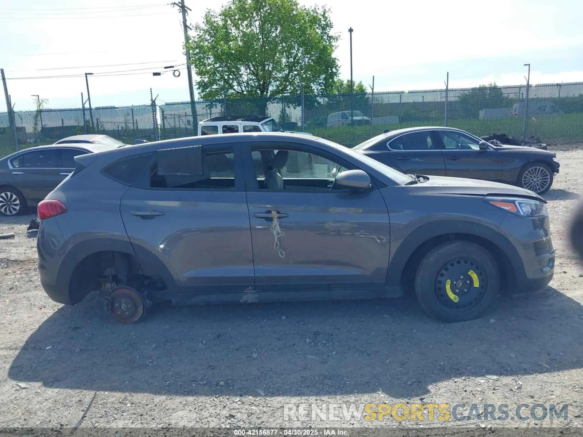 14 fotografías del automóvil dañado KM8J2CA49MU390950 HYUNDAI TUCSON 2021