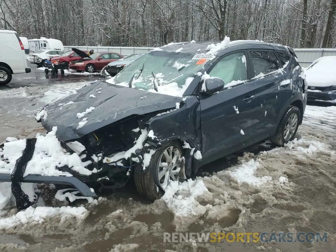 1 fotografías del automóvil dañado KM8J33A40MU286876 HYUNDAI TUCSON 2021