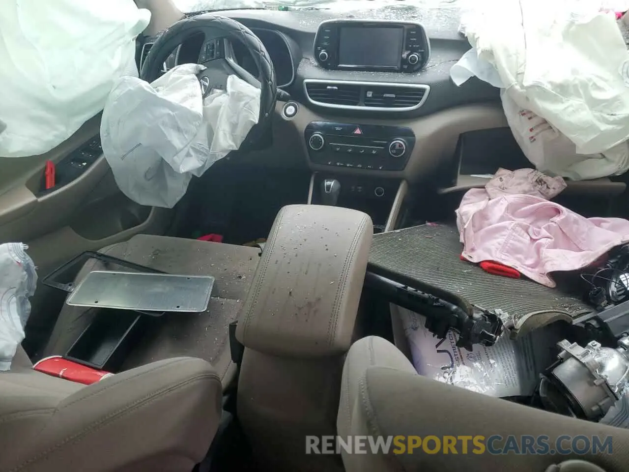 8 fotografías del automóvil dañado KM8J33A40MU286876 HYUNDAI TUCSON 2021