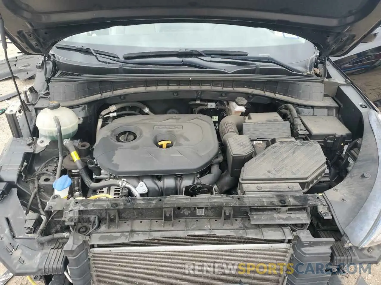 12 fotografías del automóvil dañado KM8J33A40MU297201 HYUNDAI TUCSON 2021
