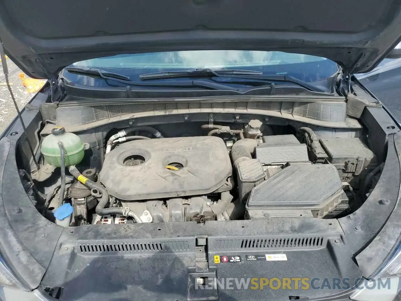 12 fotografías del automóvil dañado KM8J33A43MU306666 HYUNDAI TUCSON 2021