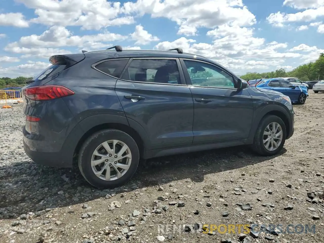 3 fotografías del automóvil dañado KM8J33A43MU306666 HYUNDAI TUCSON 2021