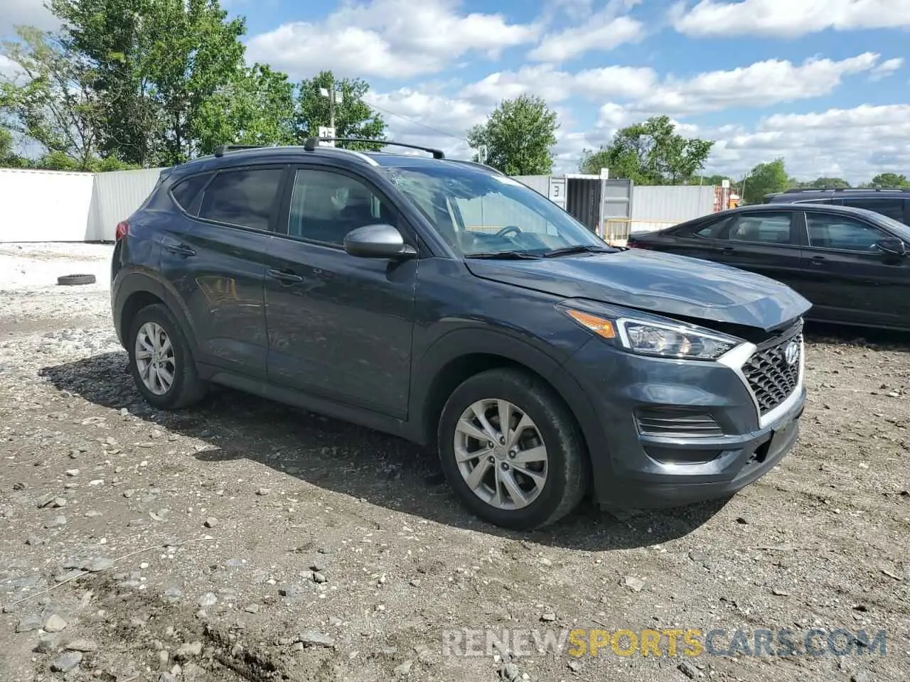 4 fotografías del automóvil dañado KM8J33A43MU306666 HYUNDAI TUCSON 2021
