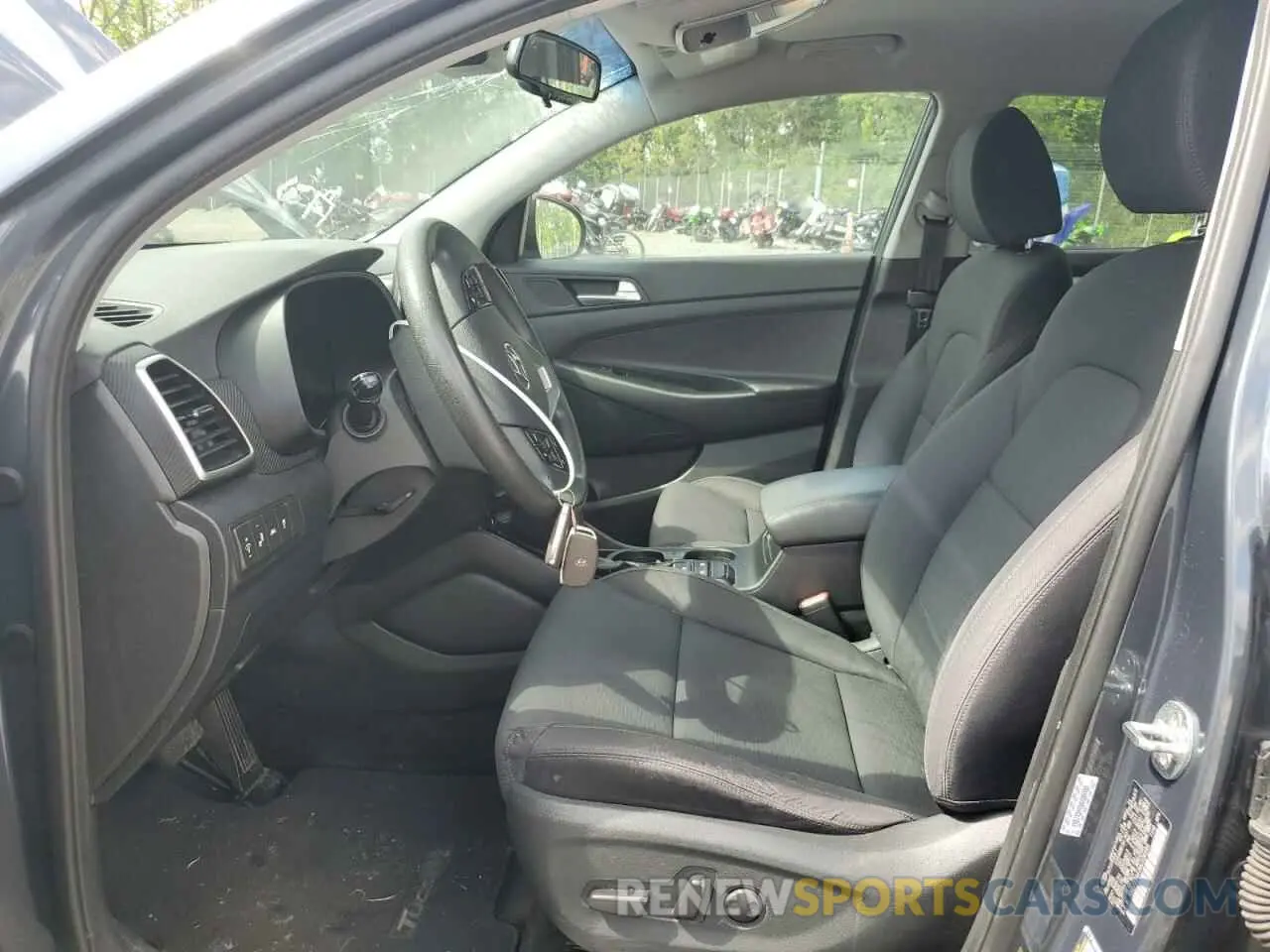 7 fotografías del automóvil dañado KM8J33A43MU306666 HYUNDAI TUCSON 2021