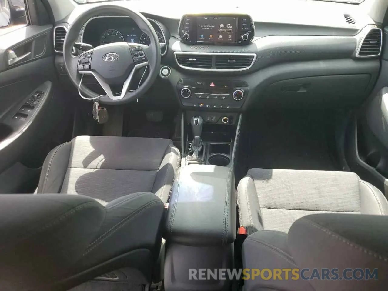 8 fotografías del automóvil dañado KM8J33A43MU306666 HYUNDAI TUCSON 2021