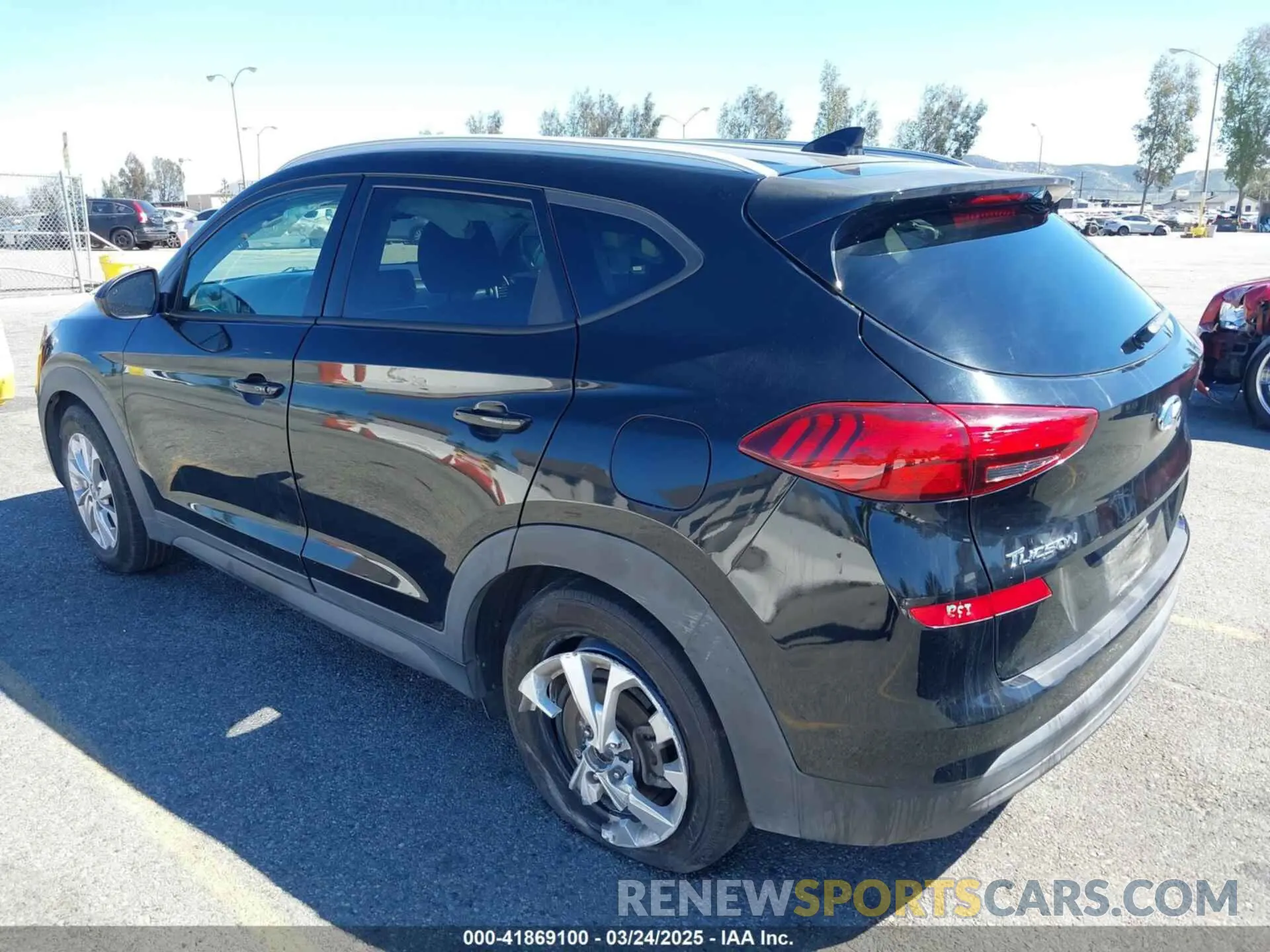 3 fotografías del automóvil dañado KM8J33A43MU306697 HYUNDAI TUCSON 2021