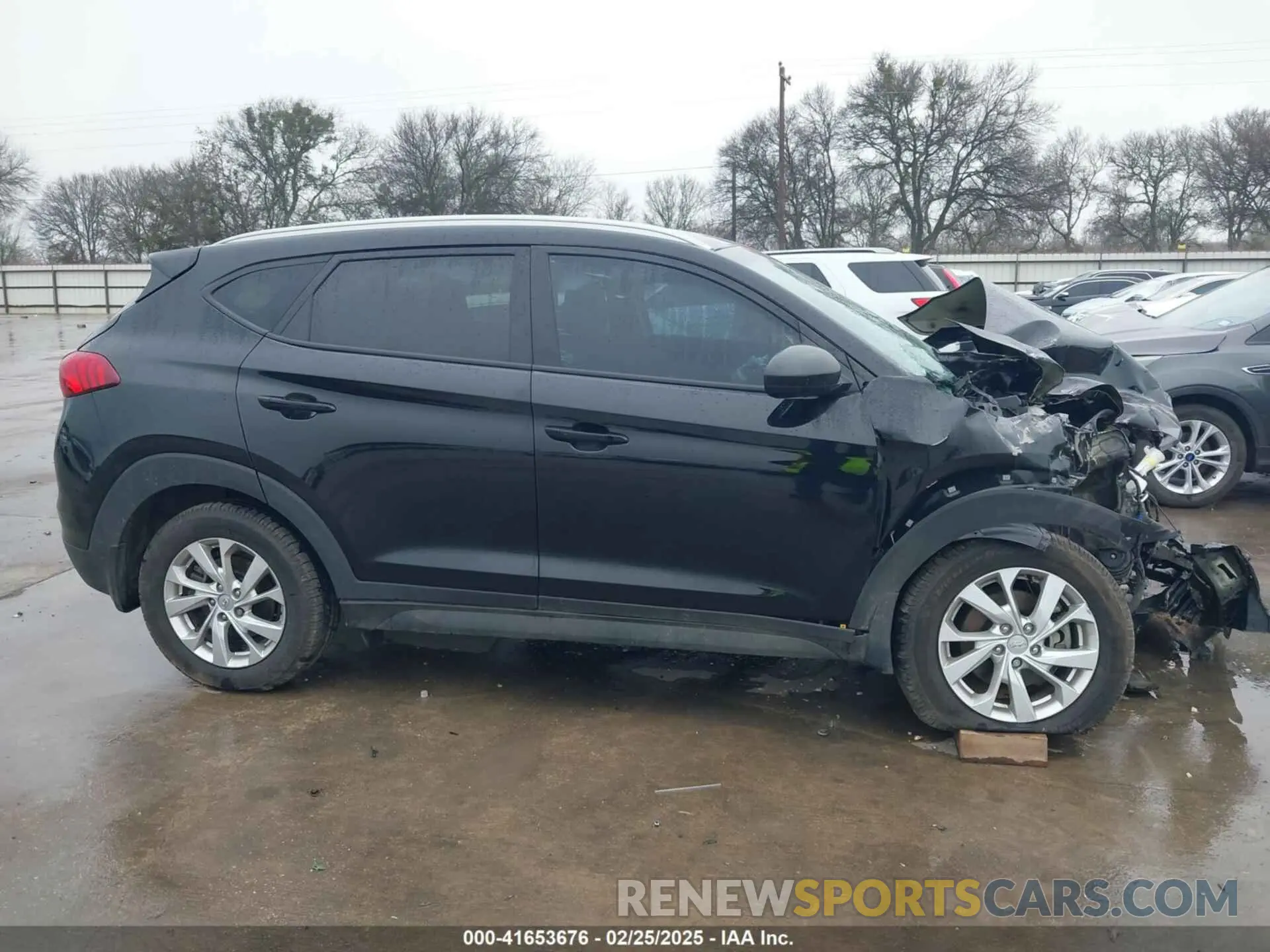 14 fotografías del automóvil dañado KM8J33A44MU309432 HYUNDAI TUCSON 2021