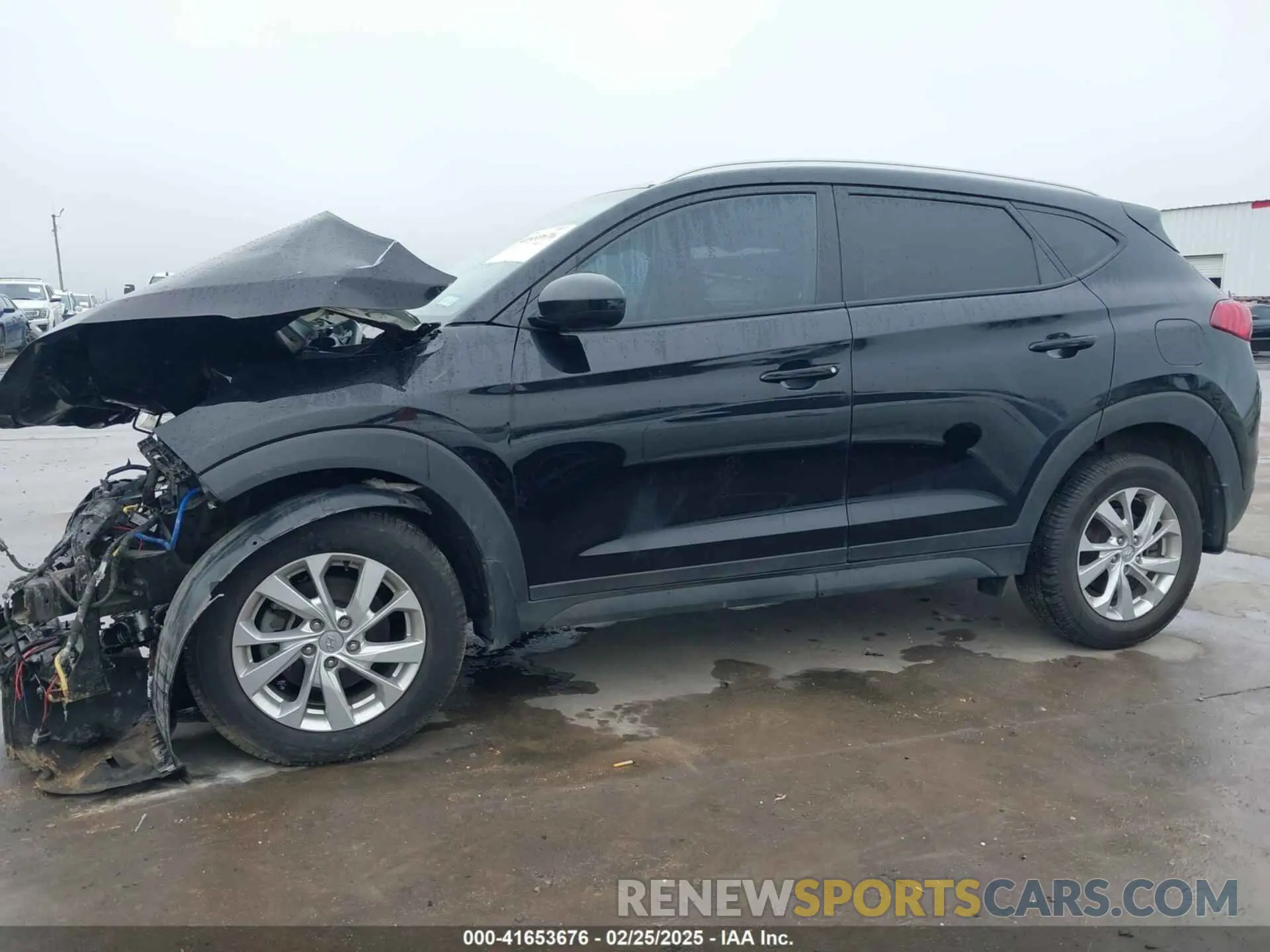15 fotografías del automóvil dañado KM8J33A44MU309432 HYUNDAI TUCSON 2021