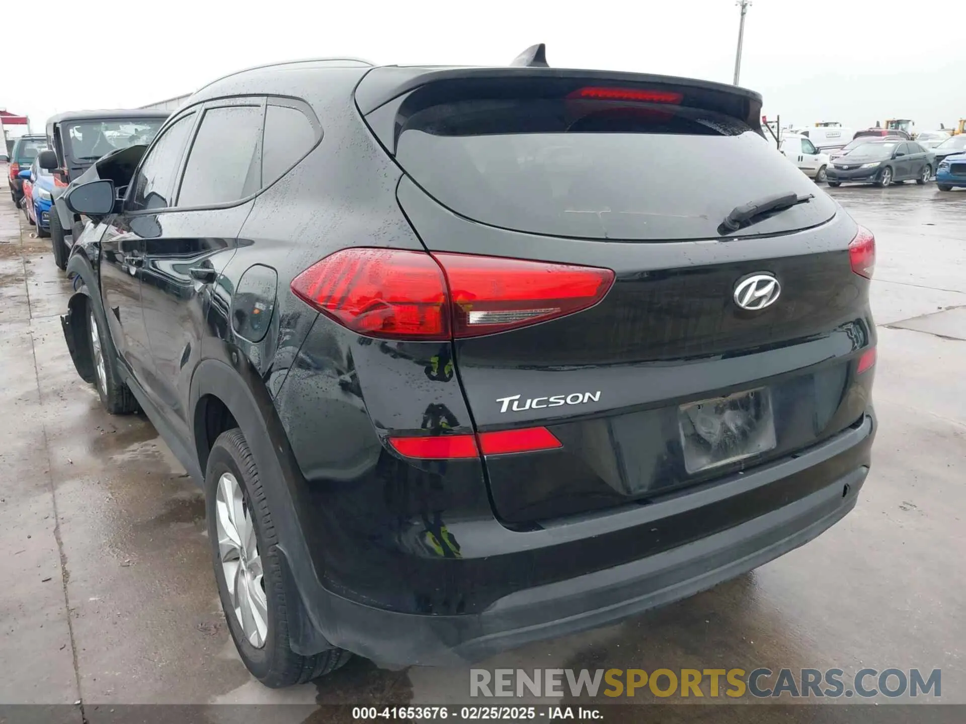 3 fotografías del automóvil dañado KM8J33A44MU309432 HYUNDAI TUCSON 2021