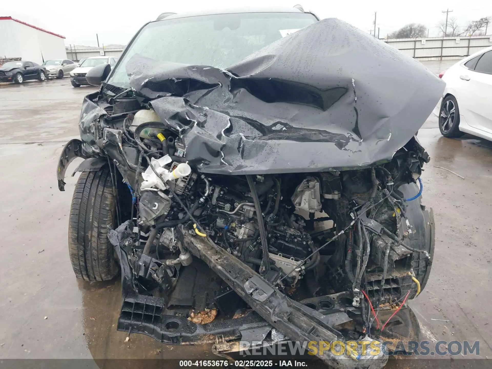 6 fotografías del automóvil dañado KM8J33A44MU309432 HYUNDAI TUCSON 2021