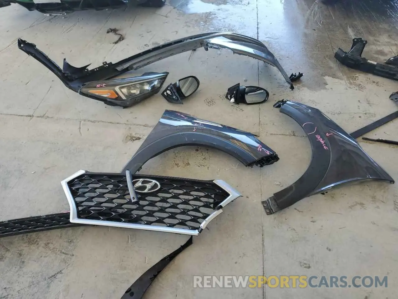 13 fotografías del automóvil dañado KM8J33A44MU313500 HYUNDAI TUCSON 2021