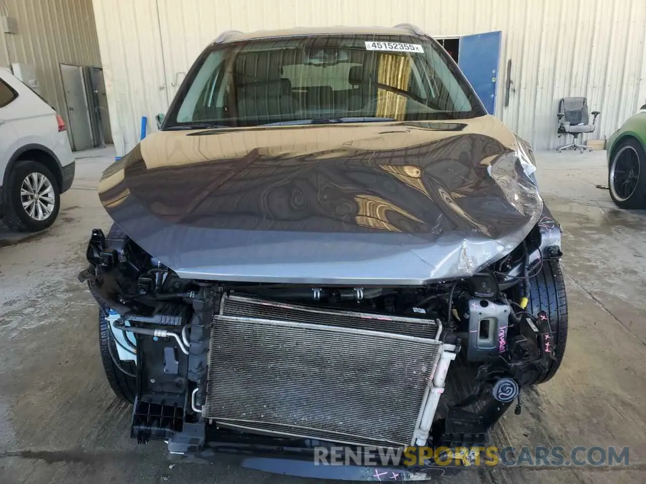 5 fotografías del automóvil dañado KM8J33A44MU313500 HYUNDAI TUCSON 2021