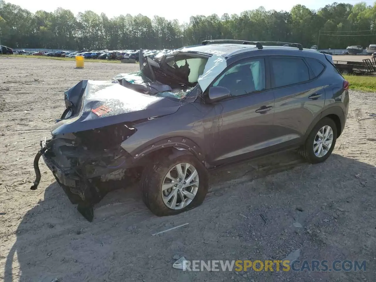 1 fotografías del automóvil dañado KM8J33A44MU328269 HYUNDAI TUCSON 2021