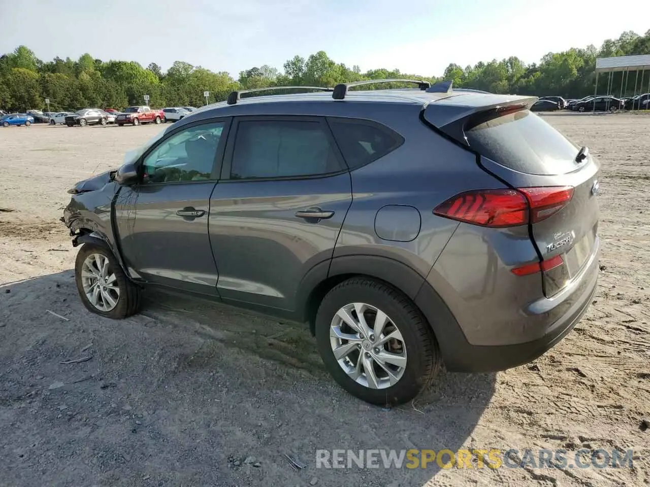2 fotografías del automóvil dañado KM8J33A44MU328269 HYUNDAI TUCSON 2021