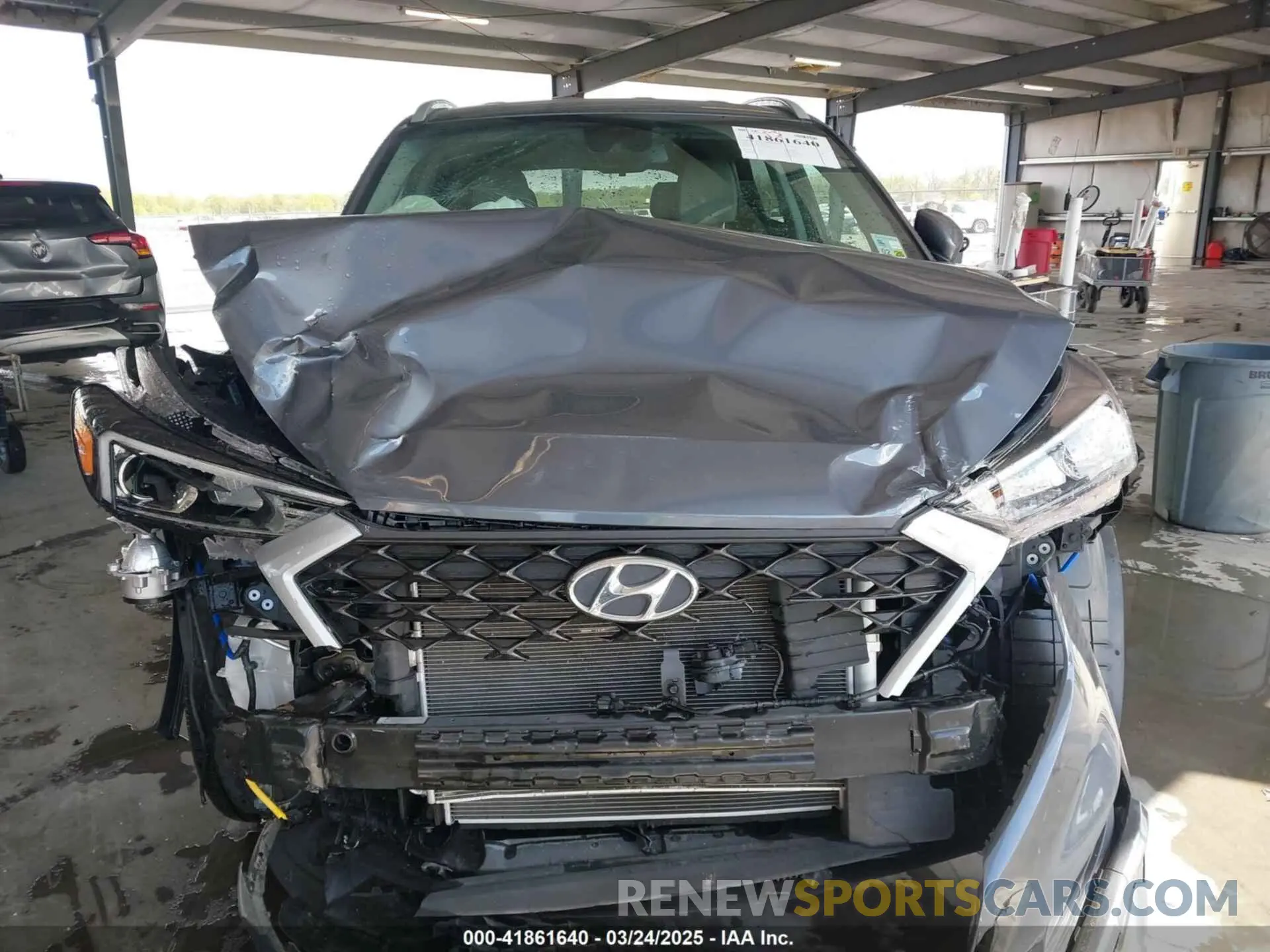 12 fotografías del automóvil dañado KM8J33A45MU296738 HYUNDAI TUCSON 2021