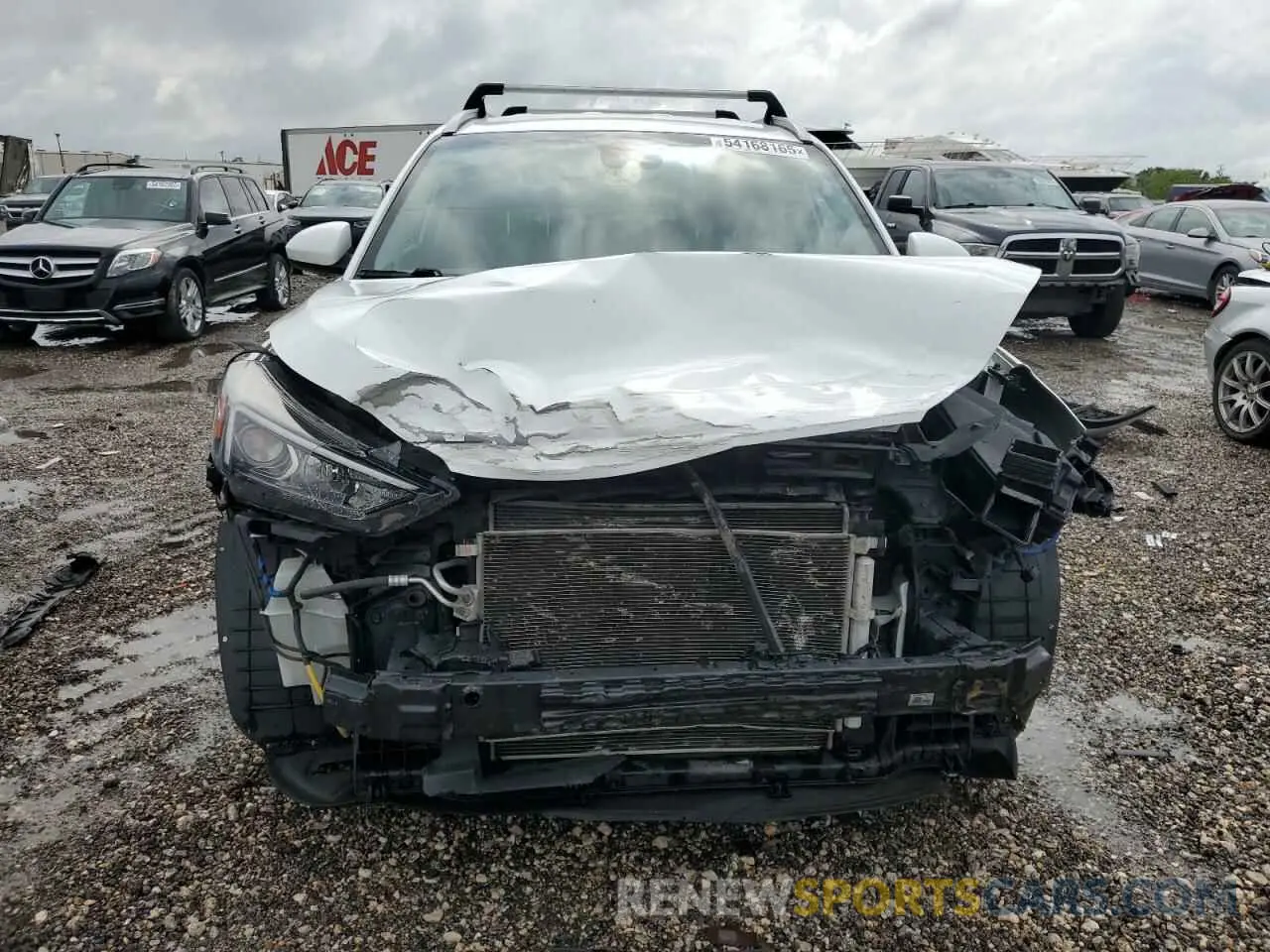 5 fotografías del automóvil dañado KM8J33A45MU341418 HYUNDAI TUCSON 2021