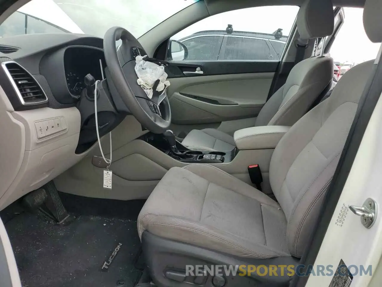 7 fotografías del automóvil dañado KM8J33A45MU341418 HYUNDAI TUCSON 2021