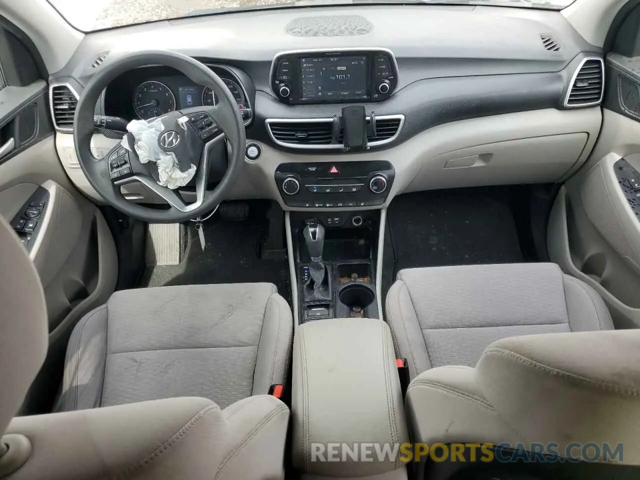 8 fotografías del automóvil dañado KM8J33A45MU341418 HYUNDAI TUCSON 2021