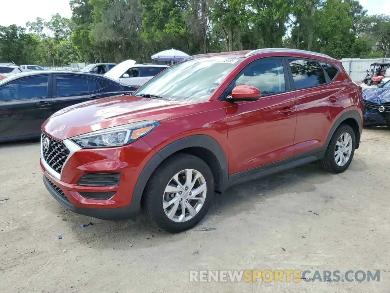 1 fotografías del automóvil dañado KM8J33A45MU341919 HYUNDAI TUCSON 2021