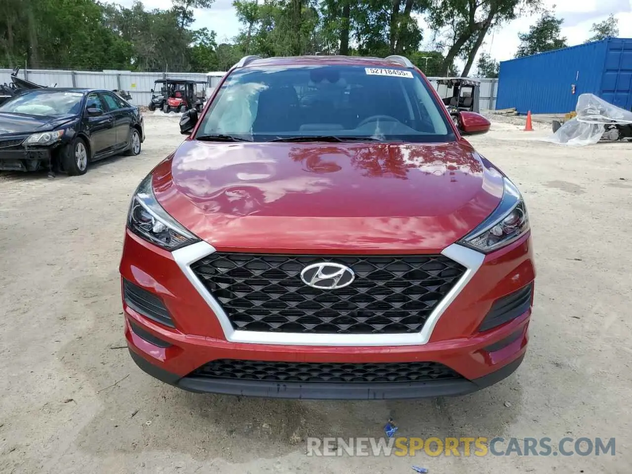 5 fotografías del automóvil dañado KM8J33A45MU341919 HYUNDAI TUCSON 2021