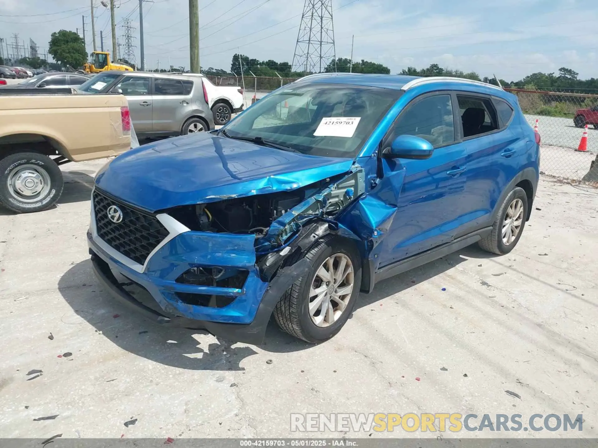 2 fotografías del automóvil dañado KM8J33A46MU319248 HYUNDAI TUCSON 2021