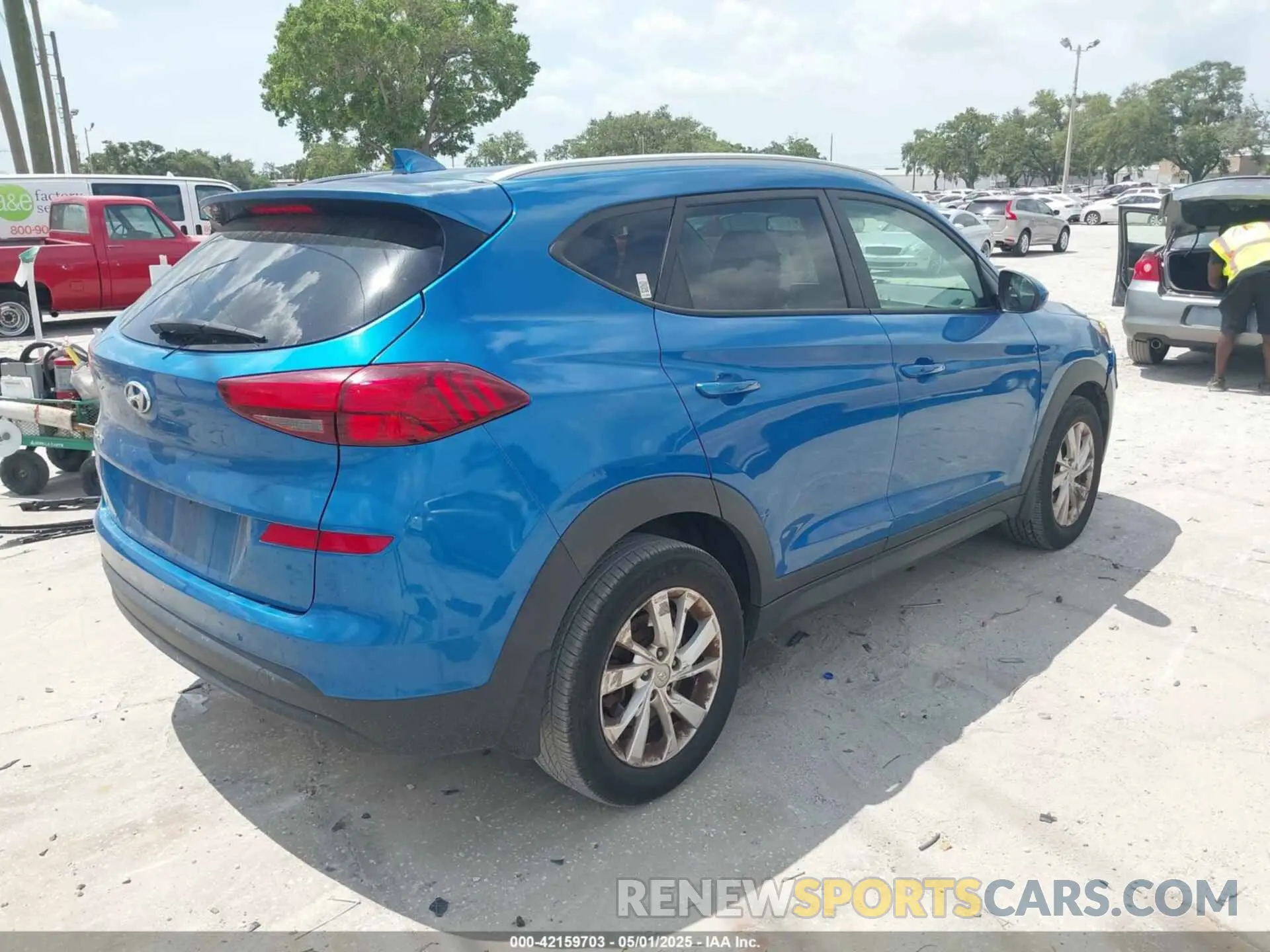 4 fotografías del automóvil dañado KM8J33A46MU319248 HYUNDAI TUCSON 2021