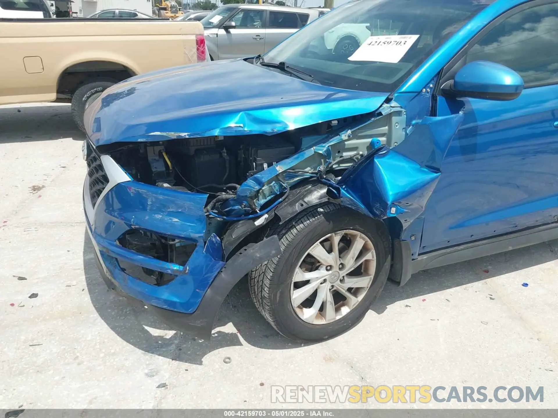 6 fotografías del automóvil dañado KM8J33A46MU319248 HYUNDAI TUCSON 2021