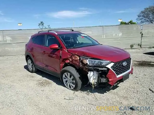 12 fotografías del automóvil dañado KM8J33A46MU386870 HYUNDAI TUCSON 2021
