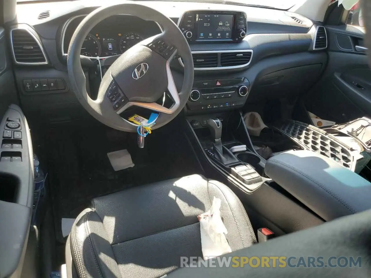 8 fotografías del automóvil dañado KM8J33A46MU386870 HYUNDAI TUCSON 2021