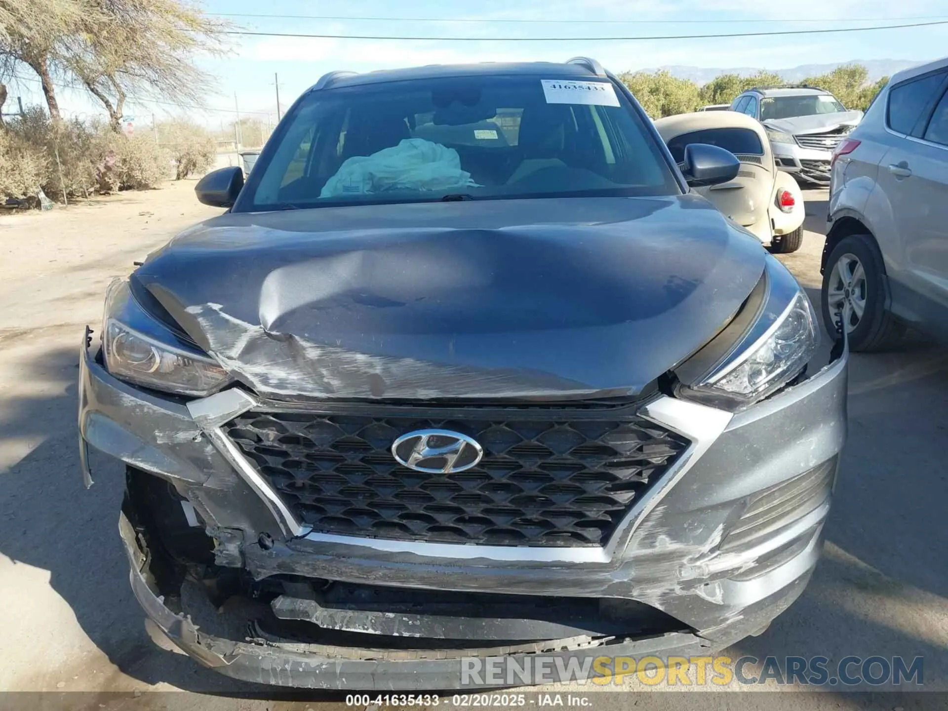 12 fotografías del automóvil dañado KM8J33A47MU317301 HYUNDAI TUCSON 2021