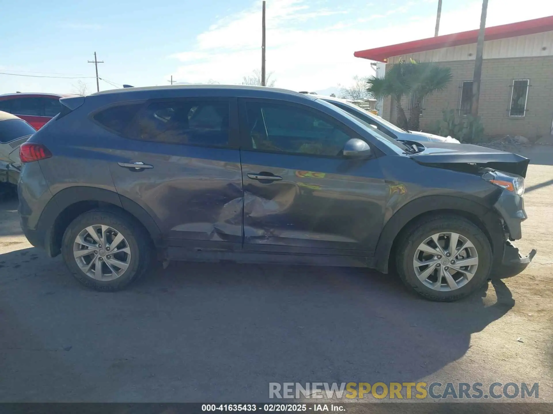 13 fotografías del automóvil dañado KM8J33A47MU317301 HYUNDAI TUCSON 2021