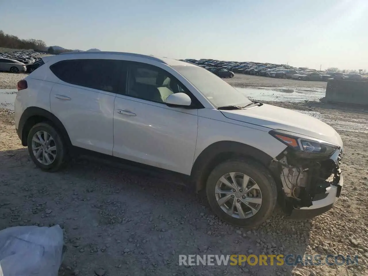 4 fotografías del automóvil dañado KM8J33A47MU331070 HYUNDAI TUCSON 2021