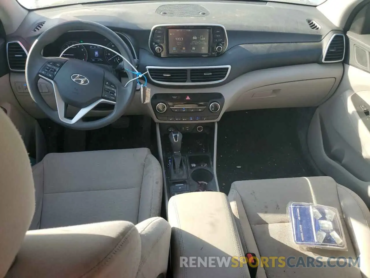 8 fotografías del automóvil dañado KM8J33A47MU331070 HYUNDAI TUCSON 2021