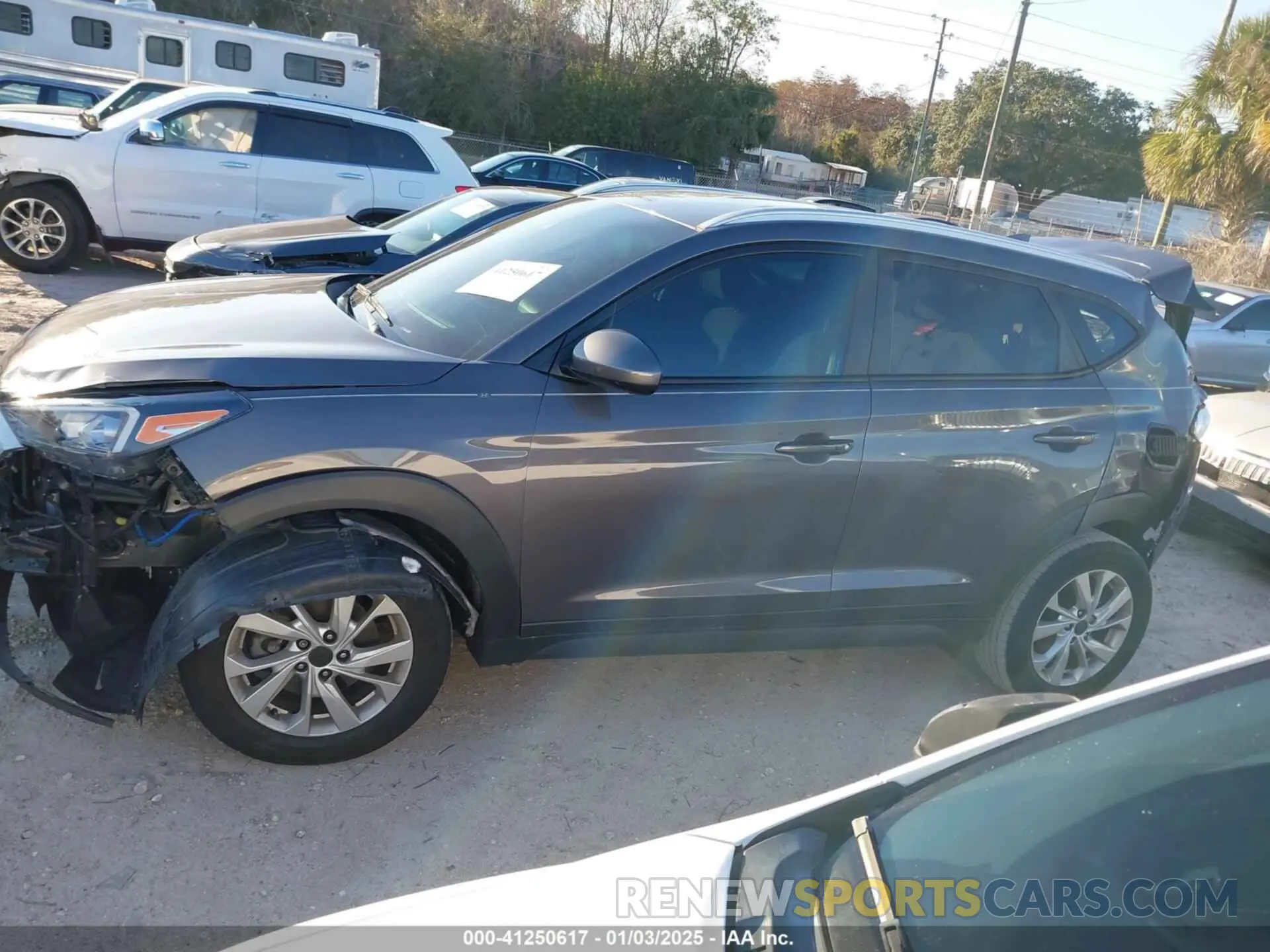 14 fotografías del automóvil dañado KM8J33A47MU363663 HYUNDAI TUCSON 2021