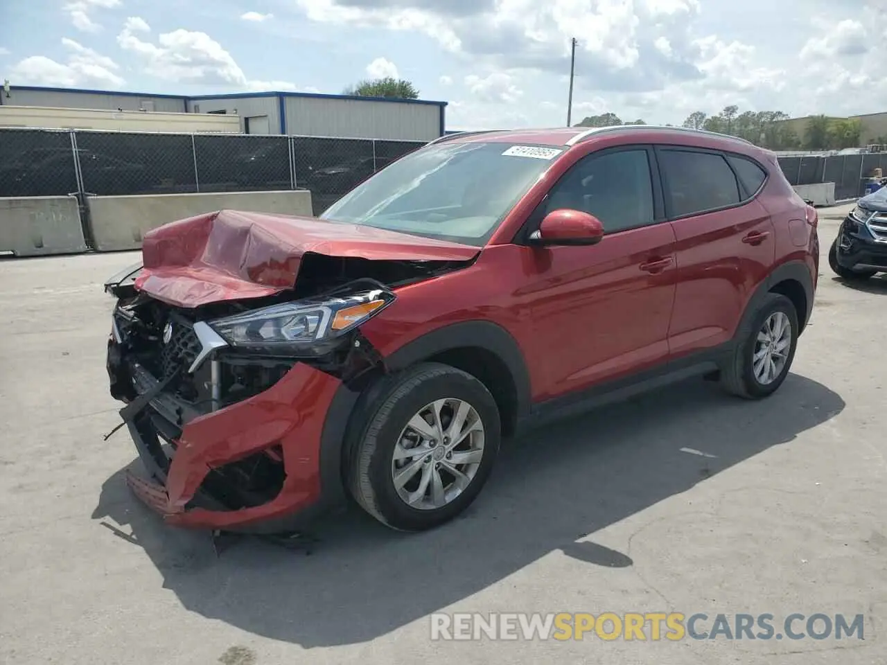 1 fotografías del automóvil dañado KM8J33A47MU401974 HYUNDAI TUCSON 2021