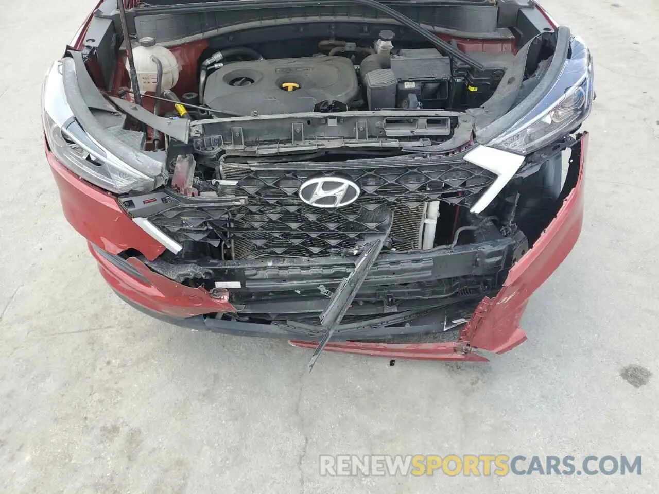 12 fotografías del automóvil dañado KM8J33A47MU401974 HYUNDAI TUCSON 2021