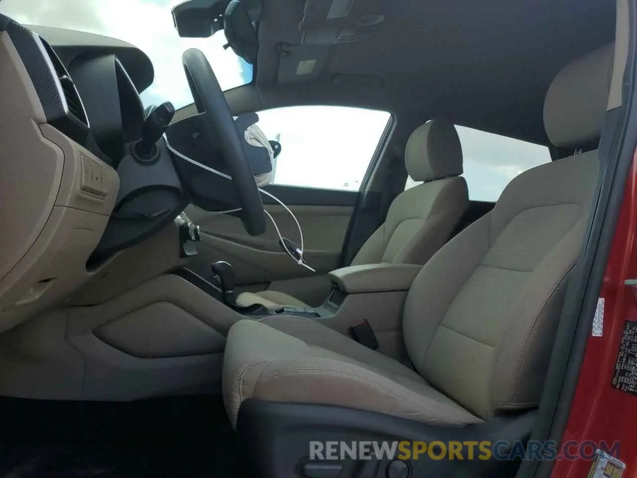 7 fotografías del automóvil dañado KM8J33A47MU401974 HYUNDAI TUCSON 2021