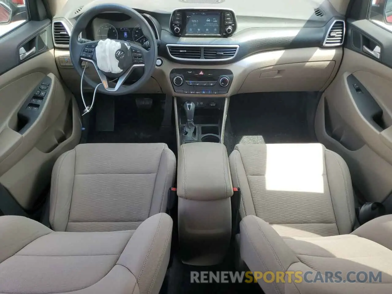 8 fotografías del automóvil dañado KM8J33A47MU401974 HYUNDAI TUCSON 2021