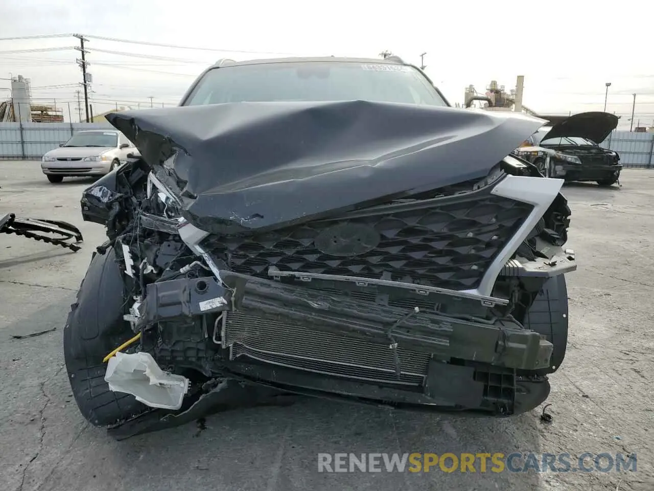 5 fotografías del automóvil dañado KM8J33A47MU402638 HYUNDAI TUCSON 2021