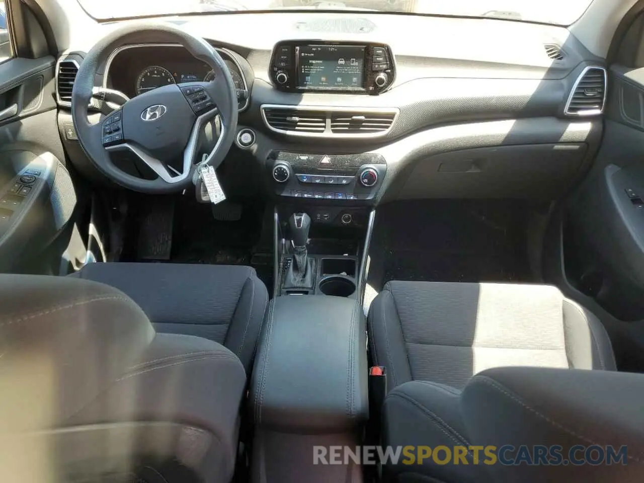 8 fotografías del automóvil dañado KM8J33A49MU302492 HYUNDAI TUCSON 2021