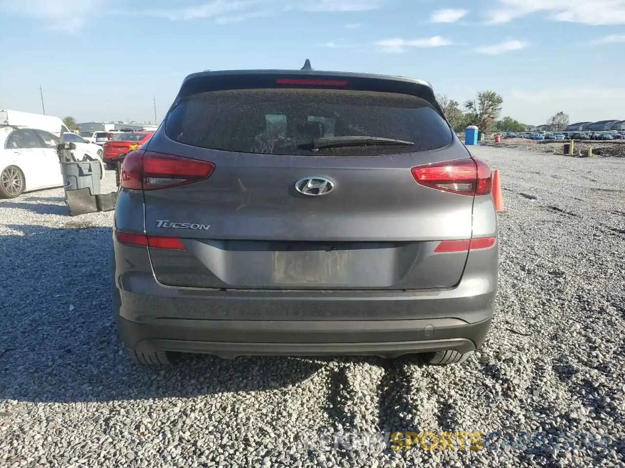 6 fotografías del automóvil dañado KM8J33A49MU343320 HYUNDAI TUCSON 2021